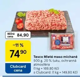 Tesco Tesco Mleté maso míchané nabídka