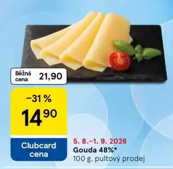 Tesco Gouda 48% nabídka