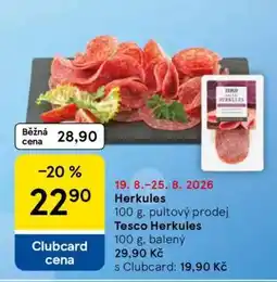 Tesco Herkules nabídka