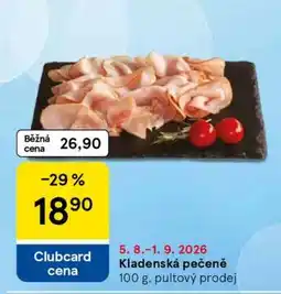 Tesco Kladenská pečeně nabídka
