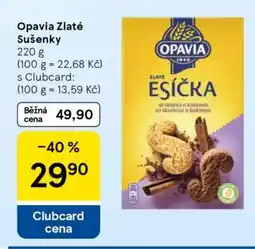 Tesco Opavia Zlaté sušenky nabídka