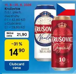 Tesco Krušovice nabídka
