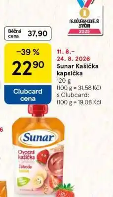Tesco Sunar Kašička kapsička nabídka