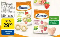 Tesco Sunar Dětské křupky nabídka