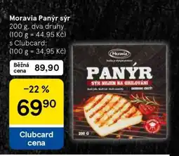 Tesco Moravia Panýr sýr nabídka