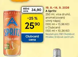 Tesco A Spritz nabídka
