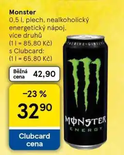 Tesco Monster nabídka