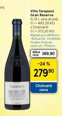 Tesco Viña Tarapacá Gran Reserva nabídka