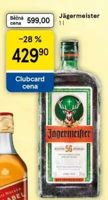 Tesco Jägermeister nabídka