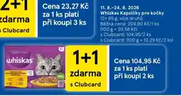 Tesco Whiskas kapsičky pro kočky nabídka