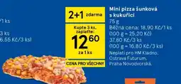 Tesco Mini pizza šunková s kukuřicí nabídka