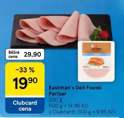 Tesco Eastman's Deli Foods Parizer nabídka