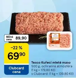Tesco Tesco Kuřecí mleté maso nabídka