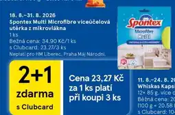 Tesco Spontex Multi Microfibre víceúčelová utěrka z mikrovlákna nabídka