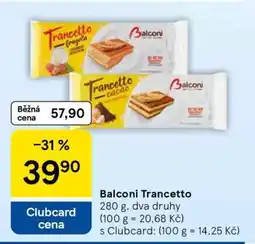 Tesco Balconi Trancetto nabídka