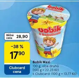 Tesco Bobík Maxi nabídka