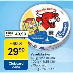 Tesco Veselá kráva nabídka