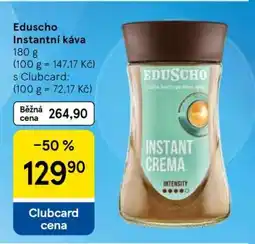 Tesco EDUSCHO Instantní káva nabídka