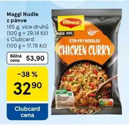 Tesco Maggi Nudle z pánve nabídka