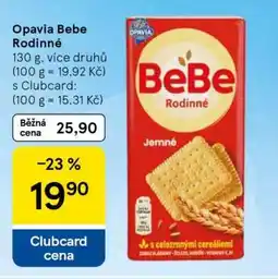 Tesco Opavia BeBe Rodinné nabídka