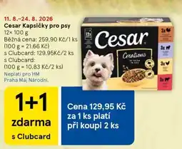Tesco CESAR KAPSIČKY PRO PSY nabídka