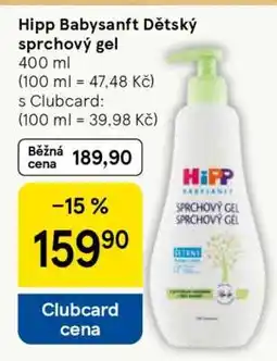Tesco Hipp Babysanft Dětský sprchový gel nabídka