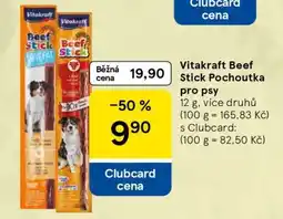 Tesco Vitakraft Beef Stick Pochoutka pro psy nabídka