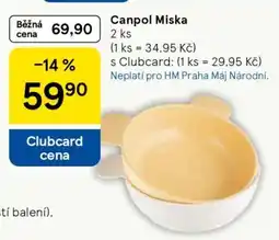 Tesco Canpol Miska nabídka