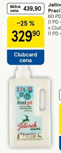 Tesco JELÍNEK MIMI Prací gel nabídka