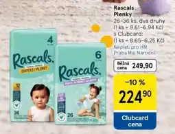 Tesco Rascals Plenky nabídka