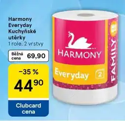 Tesco Harmony Everyday Kuchyňské utěrky nabídka