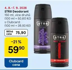Tesco STR8 DEODORANT nabídka