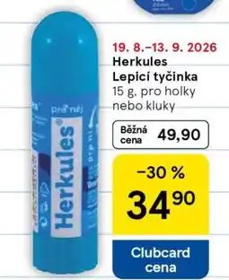 Tesco Herkules Lepicí tyčinka nabídka