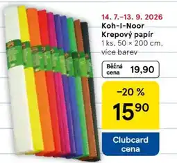 Tesco Koh-I-Noor Krepový papír nabídka