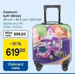 Tesco Cestovní kufr dětský nabídka