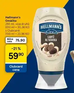 Tesco HELLMANN’S OMÁČKA nabídka