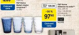 Tesco F&F Home Sklenice na vodu nabídka