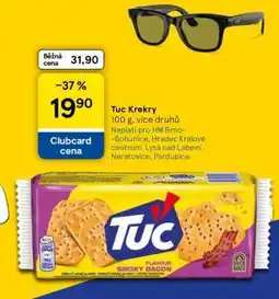 Tesco TUC krekry nabídka