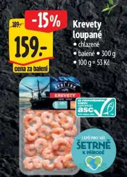 Albert Krevety loupané nabídka