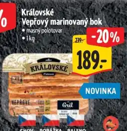 Albert Královské Vepřový marinovaný bok nabídka