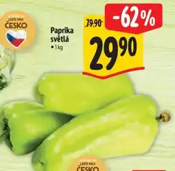 Albert Paprika světlá nabídka