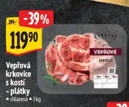 Albert Vepřová krkovice s kostí – plátky • nabídka