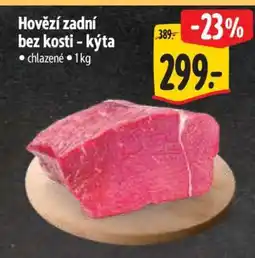 Albert Hovězí zadní bez kosti – kýta nabídka