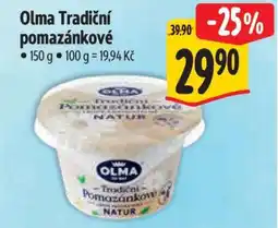 Albert Olma Tradiční pomazánkové nabídka