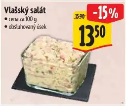 Albert Vlašský salát nabídka