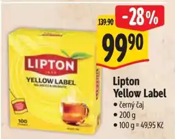 Albert Lipton Yellow Label nabídka