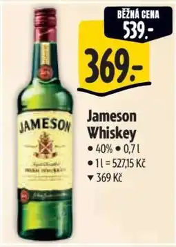 Albert Jameson whiskey nabídka