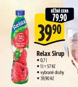 Albert Relax Sirup nabídka