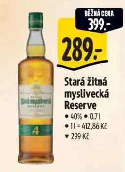 Albert Stará Žitná Myslivecká Reserve nabídka