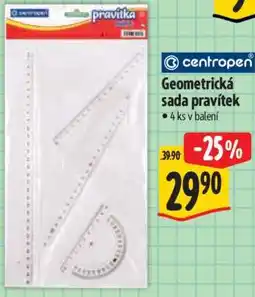 Albert Geometrická sada pravítek nabídka